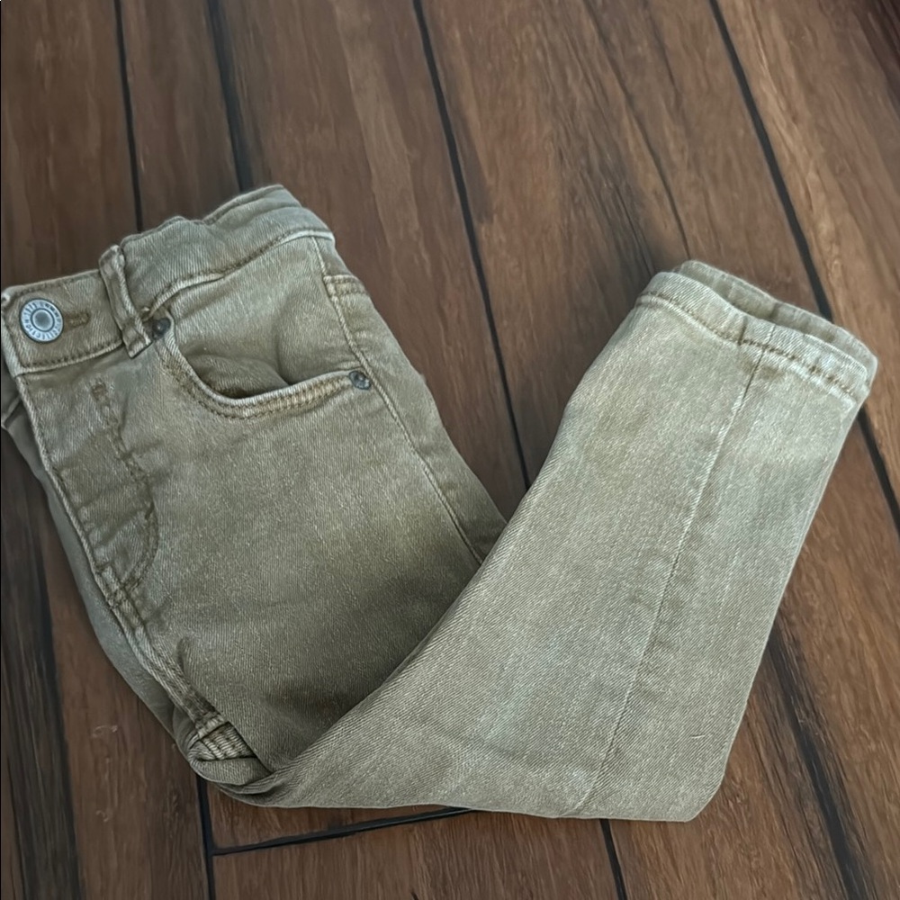 Kids  Zara Tan Jeans